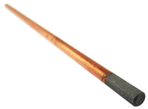 ELEKTRODA na BUBLENIE A ZMršťovanie PLECHOV dlhá 305mm pre zváračku SPOTTER