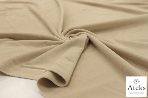 Úplet VELOR SOFT 155 cm na tepláky, čiapky a prikrývky BÉŽOVÁ