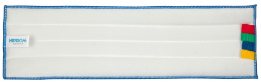 MOP NA PLOCHÝ MOP NA VELCRO Z MIKROVLÁKNA 45 CM NA VELCRO VELCRO MODRÁ