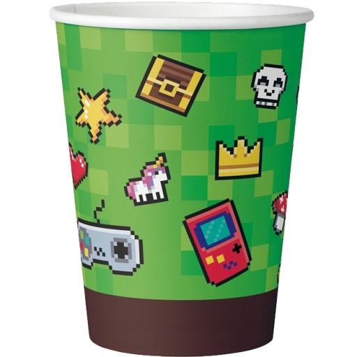 HRA NA PAPIEROVÝCH TANIEČKÁCH 18CM/6KS MINECRAFT