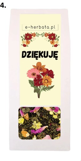 Chutný čaj ako darček v krabičke - jemný kvet, 50g