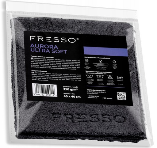 FRESSO AURORA ULTRA SOFT Mäkké mikrovlákno 40x40cm
