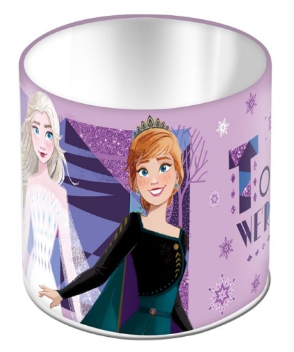 Kovová nádoba FROZEN II na školské potreby
