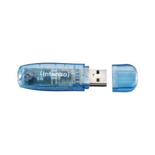 Intenso Rainbow Line USB 2.0 4Gb modrá (3502450)
