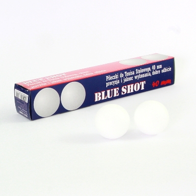 BIELA PINGPONGOVÁ LOPTA 6 KS POLSIRHURT