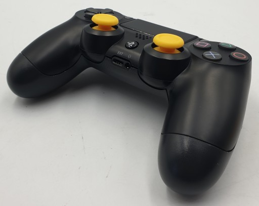 ANALÓGOVÝ PREKRÝVOK HLUBNÉHO OVLÁDAČA PRE PS4 PAD, ŽLTÉ
