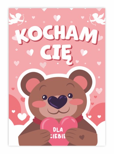 KARTA PLYŠOVAČ I LOVE YOU
