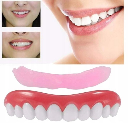 KRYT ZUBOV ĎASNÁ UMELÉ ZUBY POUZDRO SMILE POUZDRO SMILE FAZETY PROTEZY