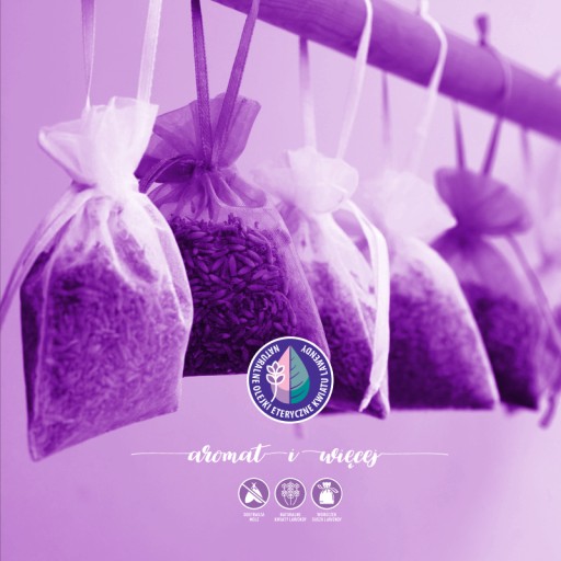 Levanduľa NATURAL DRID z Provence, voňavé vrecúško LAVENA