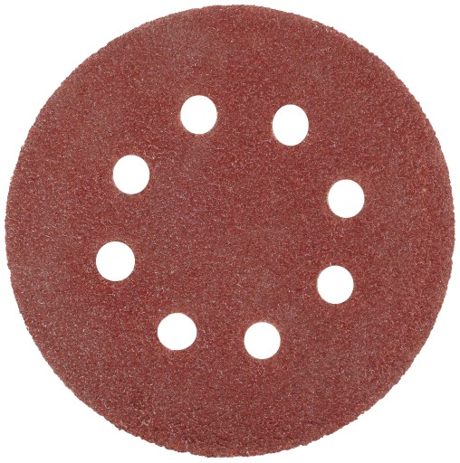 SAMOLEPIACI BRÚSNY PAPIER KOTÚČE NA VELCRO PRE BRÚSKU 150mm P60 10 kusov