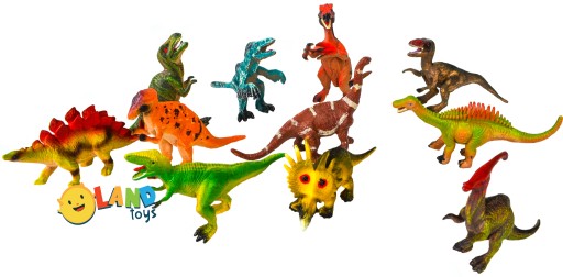 PREHISTORICKÉ DINOSAURY ZVIERATÁ 12 POSTAVIEK