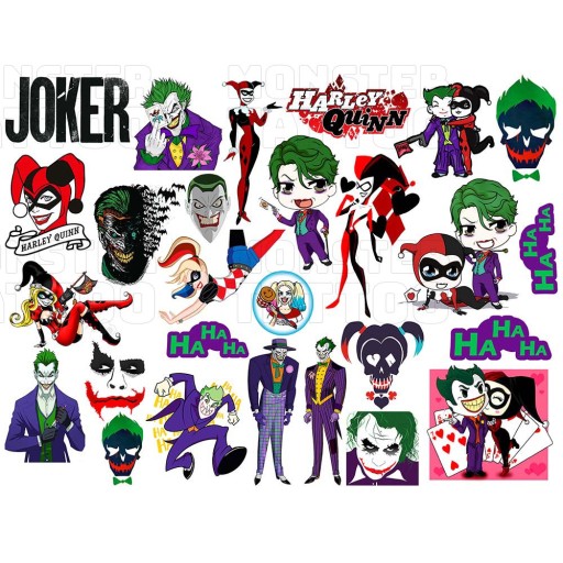 UMÝVAJÚCE DOČASNÉ TETOVANIE PRE DETI DETSKÝ JOKER ORIGINÁLNE DIZAJNY
