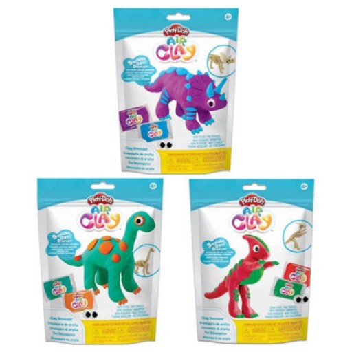 PLAY-DOH Air Clay Dinos - červený dinosaurus - kreatívna hračka