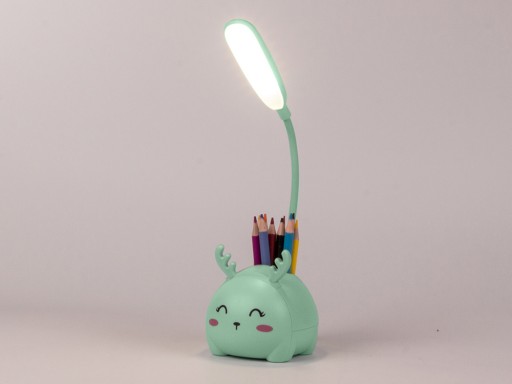 Detské nočné svetlo LED usb organizér stojan telefón pre učenie čítania