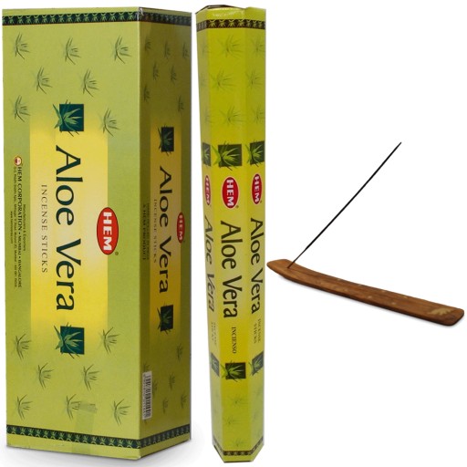 Indické vonné tyčinky Aloe Aroma Aloe Vera Aroma 20 ks HEM