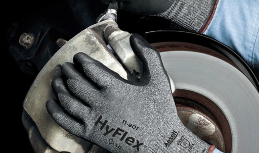 Pracovné rukavice ANSELL HyFlex 11-801 na ochranu zdravia a bezpečnosti pri práci