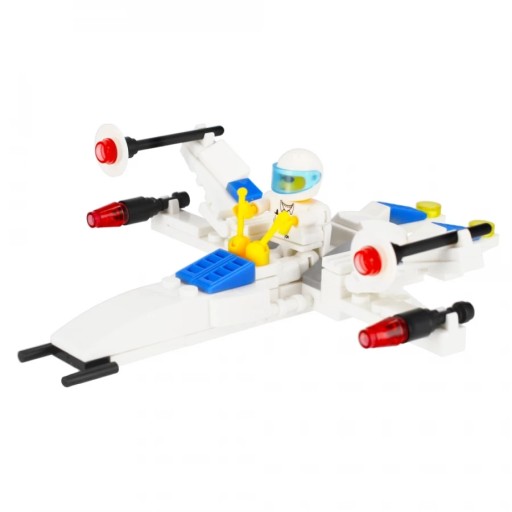 ALLEBLOX STAVEBNÉ BLOKY VESMÍRNA RAKETA VESMÍRNA LOĎ