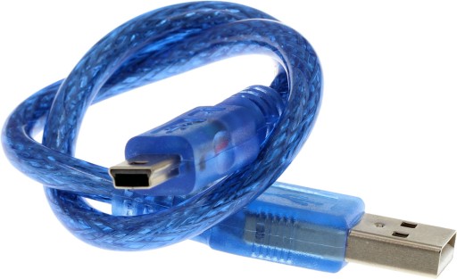 Mini USB kábel MiniUSB 30 cm Arduino Nano kamera