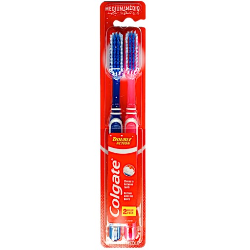 COLGATE DVOJÚČINNÁ STREDNÁ ZUBNÁ KEFKA 2 ks