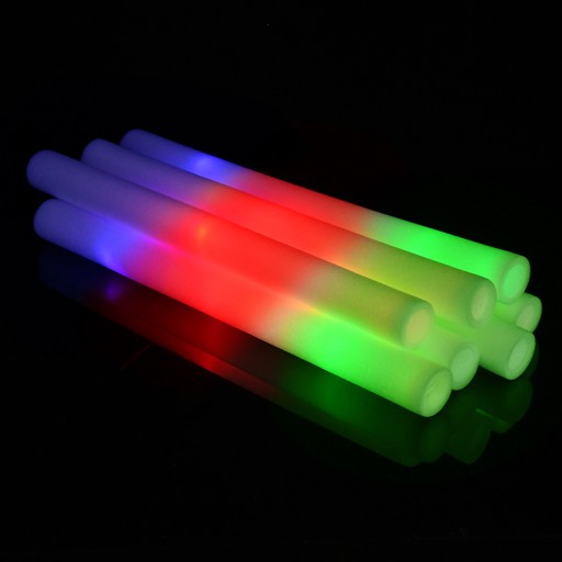 LED svetelná tyč, špongiový svetelný meč