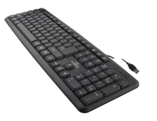 KÁBLOVÁ KLÁVESNICA TITANÁ. ŠTANDARDNÉ USB