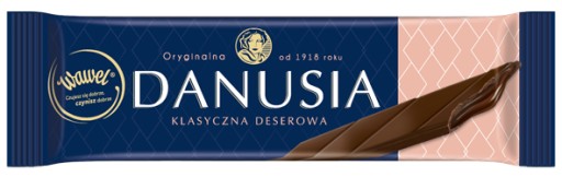WAWEL DANUSIA S ČOKOLÁDOVOU A ORIEŠKOVOU NÁPLŇOU