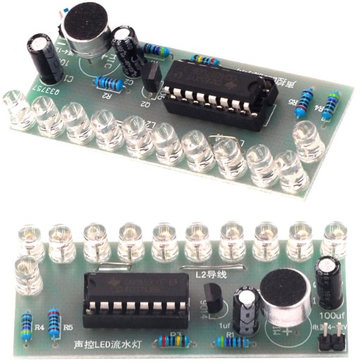 LED indikátor so súpravou na montáž mikrofónu