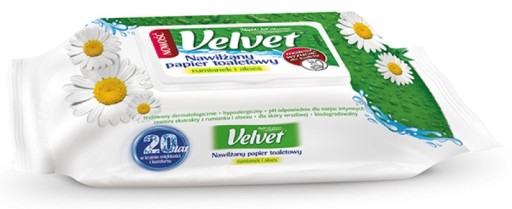 ZAMATOVÝ VLHČENÝ PAPIEROVÝ HARMANČEK A ALOE 42KS