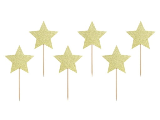 GOLD STARS cupcake torta na tortu 6s baby shower