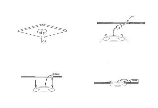 LED PANELOVÉ STROPNÉ SVIETIDLO 12W / 3 FARBY