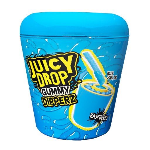 ŠŤAVNÉ DROP GUMMY DIPPERZ ŽELÉ TYČINKY S KYSELNÝM GÉLOM NA MÁČANIE 96G