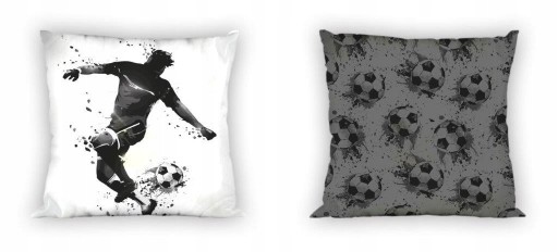 Bavlnený PLÁŠŤAČ NA VANKÚŠ FUTBAL 40x40 cm Futbal