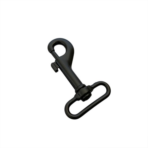 Karabína 30x65mm Čierna pololesklá nehrdzavejúca oceľ