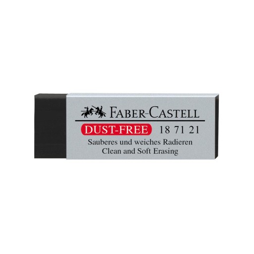 Guma 'BEZPRAŠNÁ' čierna FC187121 FABER CASTELL