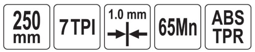 ZÁHRADNÁ RUČNÁ PÍLA SKLADACIA CESTOVNÁ GUĽA MINI 250mm
