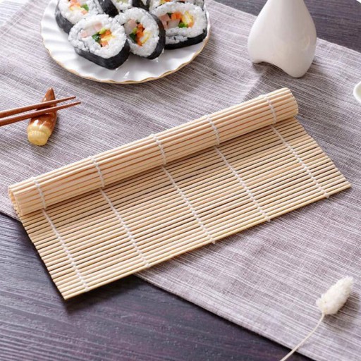 Bambusová podložka na sushi 27x27cm, profi