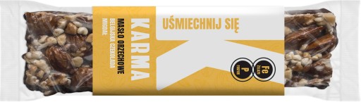 KARMABARS BAR FOOD ARAŠIDOVÉ MASLO ZDRAVÉ FIT