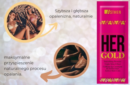 ASTHER JEJ ZLATÝ BRONZER PRE ŽENY