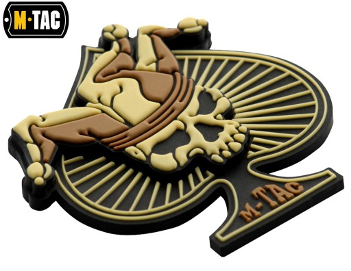 3D NÁŠIVKA ACE OF SPADES LEBEKA S KVETOVÝM ČIAPOM M-TAC BLACK/COYOT