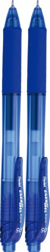 EnerGel BLN105 Pentel automatické guľôčkové pero, modré x 2 KS