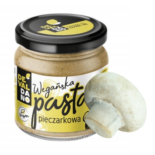 Vegánska hubová pasta 180g Devaldano