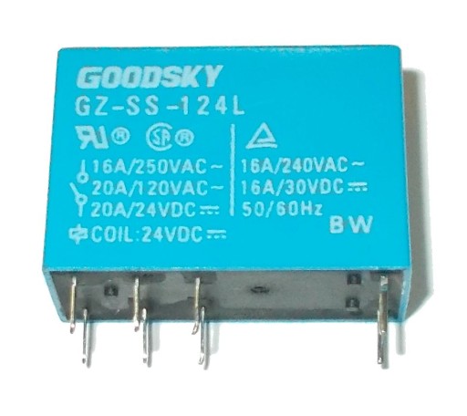 Cievka RELÉ 24V 16/20A GZ-SS-124L DOBR.