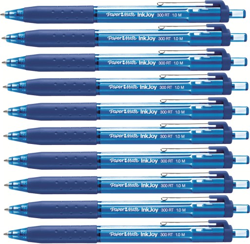 Papermate Automatic Inkjoy guľôčkové pero modré