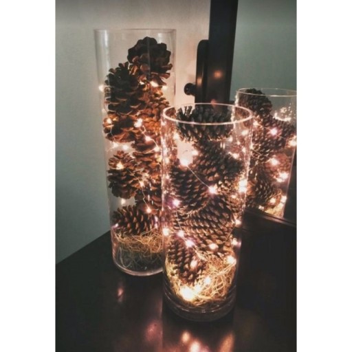 100 LED DRÔTOVÝCH SVIETIDIEL, NA BATÉRIU, TEPLÉ BIELE