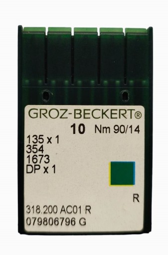 GROZ-BECKERT ihlice okrúhle 135x1 354 DPx1 R 90/14