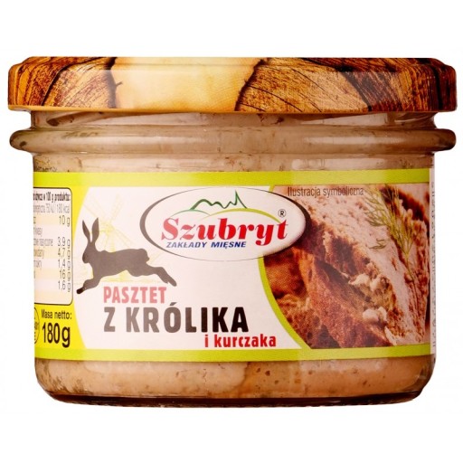 Paštéta z králika a kura bez konzervantov 180g