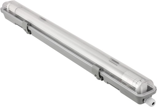 HERMETICKÉ SVIETIDLÁ PRE T8 LED SÚŤAŽNÉ LAMPY 1x60CM, VODEODOLNÉ DO GARÁŽE