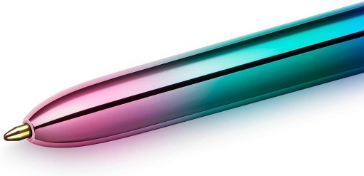 Automatické guľôčkové pero. 4-farebný BIC 4Colors Gradient