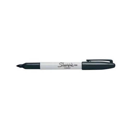 Sharpie Marker Permanentné čierne pero pre elektrikárov Akýkoľvek povrch