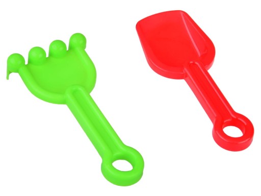 Sada hračiek do piesku, formičky na vedro, hrable